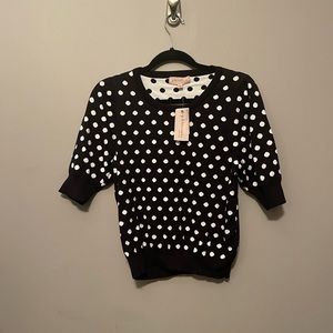 Philosophy Crop Sweater NWT